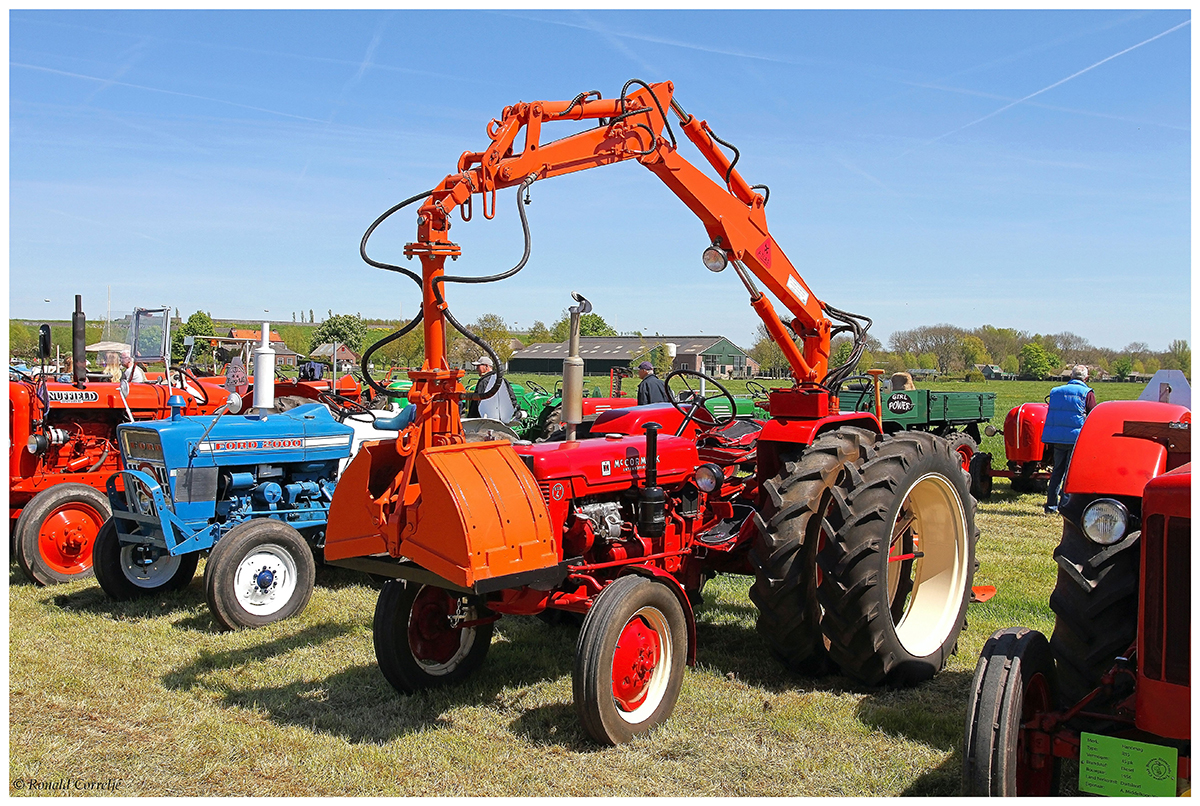 oude tractor